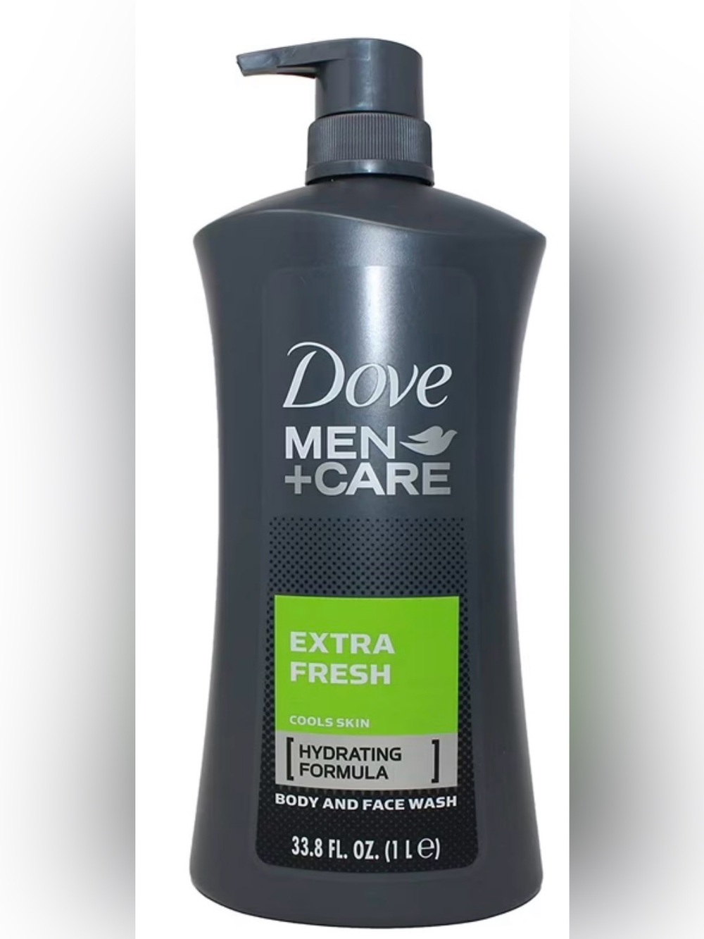 Dove Men+Care Extra Fresh Body & Face Wash, Hydrating Liquid, 33.8 fl oz